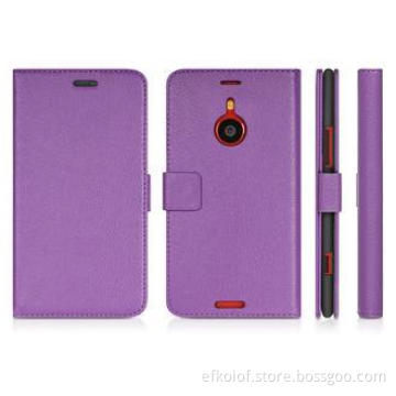 Flip Nokia Cell Phone Cases , Purple Smartphone Nokia Lumia